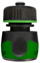 Slangekobling 1/2" med stopp - Garden